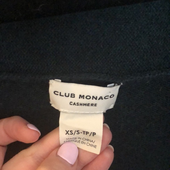 Club Monaco Cristina Cashmere Cardigan - Picture 2 of 3
